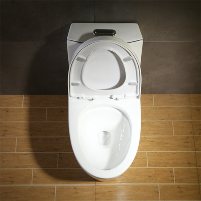 سیستم سیفون دوگانه سایفونیک توالت فشرده دراز دکمه فلاش بالا