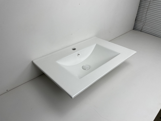 کابینت حمام 24 اینچی سینک سینک تک سوراخ مقاوم در برابر شکستگی و خراشیدگی