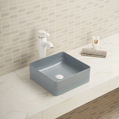 سینک حمام مربعی شکل سینک ظرفشویی مقاوم در برابر کثیفی کامل و تمیز