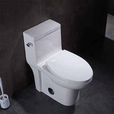 شیر فلاش سیفون توالت فرنگی 0.8 GPF استاندارد یک تکه