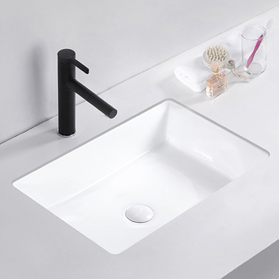 نصب زیر فروش آنلاین سینک ظرفشویی سرامیکی تاپ Vanity Top Contemporary
