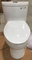 کاسه توالت فرنگی تک تکه چینی استاندارد آمریکایی 1.28GPF
