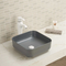 سینک حمام رومیزی مربعی 15.16 اینچی با سوراخ ضربه ای مقاوم در برابر خش