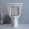 توالت فرنگی 2 تکه دراز توالت تجاری Watersense صندلی PP نرم بسته