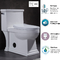 توالت فرنگی تک لمسی CUPC 1.28 گالن در هر کاسه کمد فلاش 720x430x750mm