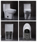 توالت یک تکه کشیده دوتایی کوزت استاندارد آمریکایی در رنگ سفید 1.28 Gpf