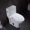 توالت توالت فرنگی یک تکه کمد روی زمین 1.28gpf دراز
