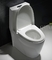 کاسه توالت فرنگی گرد یک تکه با ارتفاع سمت راست استاندارد آمریکایی 1.6 gpf