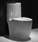 توالت فرنگی بلند یک تکه بالا با روکش صندلی ناهموار 11 اینچی با سرعت کم