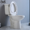 2 تکه کمود توالت فرنگی با ارتفاع مناسب استاندارد آمریکایی برای شستشوی عمومی